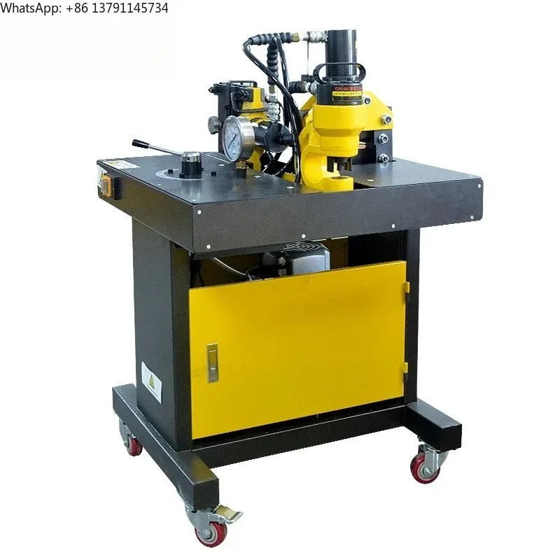 

Support Customization -150 Three in One Multifunctional Copper Busbar Punching Bending Cutting Processing Machine 150mm*10mm