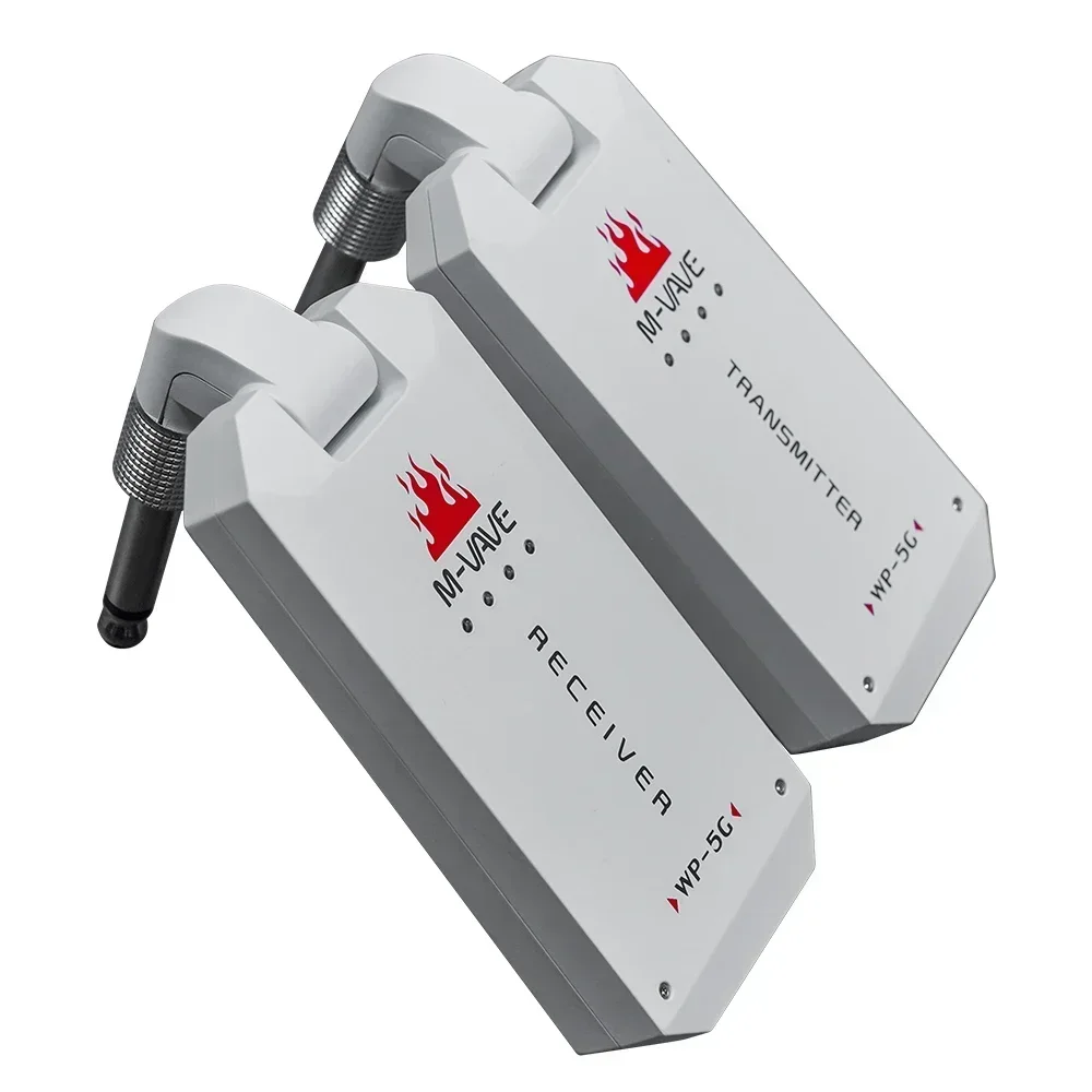 M-VAVE 5.8G Draadloos Gitaarsysteem Oplaadbare WP-5G Draadloze Audio Zender Ontvanger Guitarra Versterker Accessoires