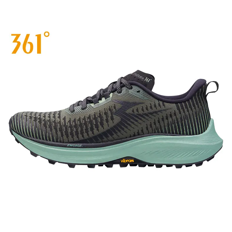 361 Degrees International Line Futura Running Shoes Men\'s Outdoor Wear-Resistant Cushioning Wrap Rebound Male Sneakers Y2310