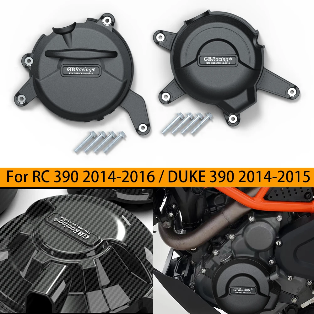 

For KTM RC 390 2014-2016 & DUKE 390 2014-2015 GBRacing Motorcycle Engine Protection Cover