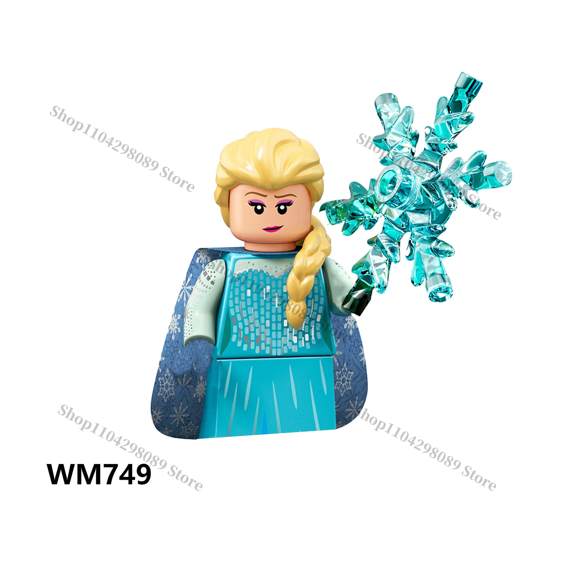 Disney cartoon animazione mini figurine blocchi di costruzione Mickey Elsa Stitch assemblaggio per bambini giocattoli in mattoni regali per feste di festa