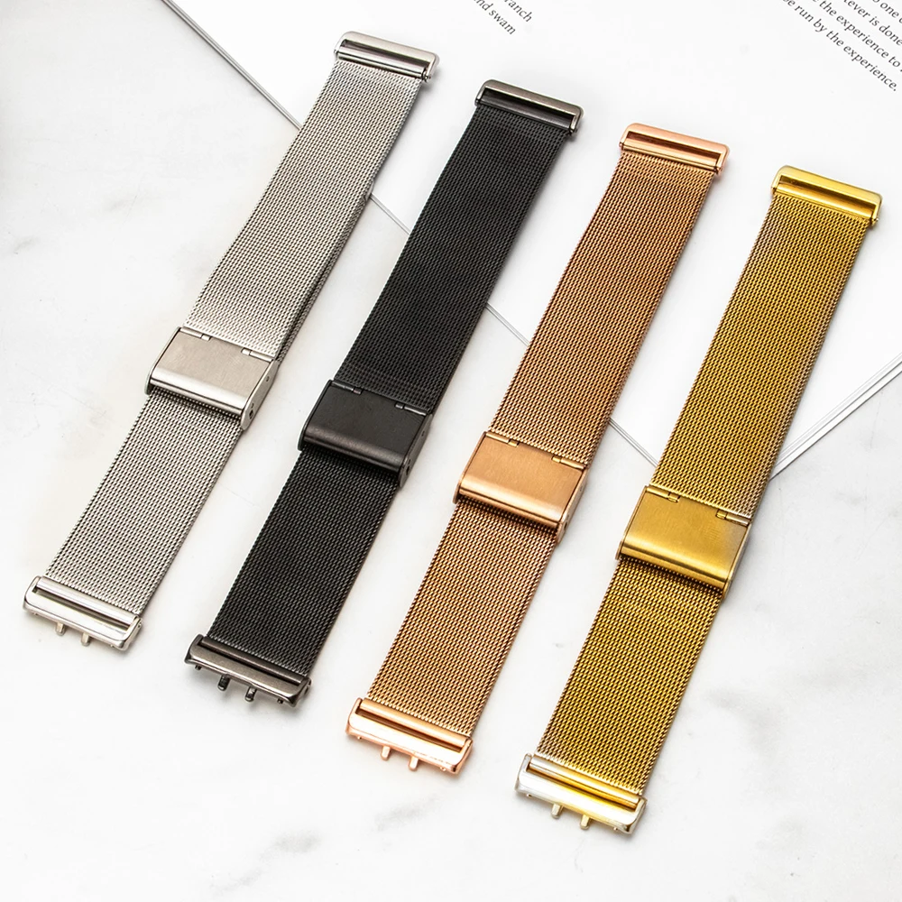 Edelstahlarmband für Samsung Galaxy Watch Fit 3, Metallband, Mesh-Armband für Galaxy Fit 3 Smartwatch, Ersatzarmband