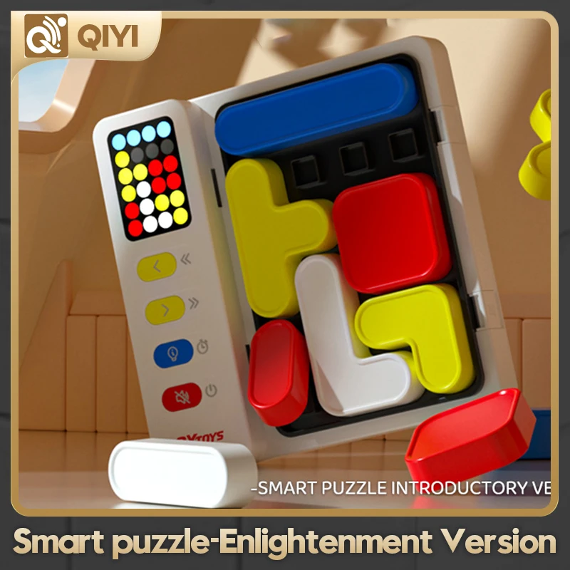 

QIYI Smart Cube Magnetic Klotsk Battle Root H arong Color Squire Puzzle Play Toys