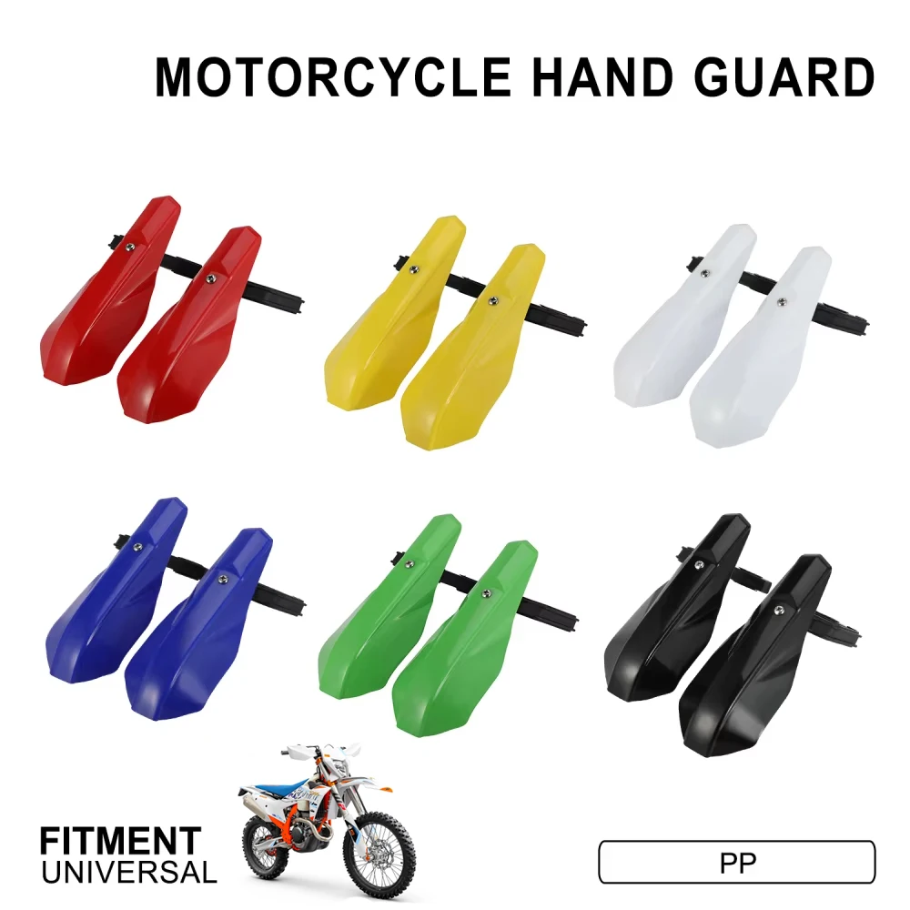 Motorrad Handschutz Universal PP Lenker Pinsel Hand Guards Schutz Für HONDA KTM SUZUKI YAMAHA KAWASAKI Abriebfest