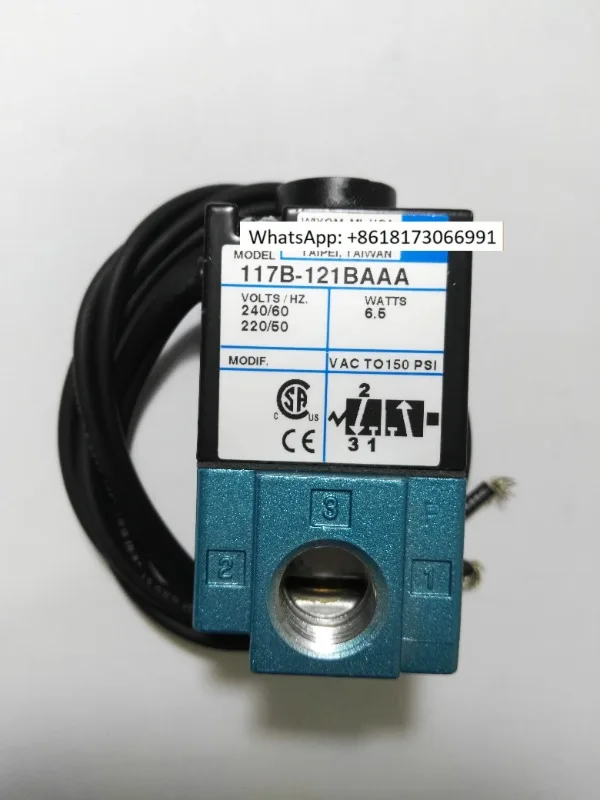 

Original American solenoid valve 117B-121BAAA 117B-121BA