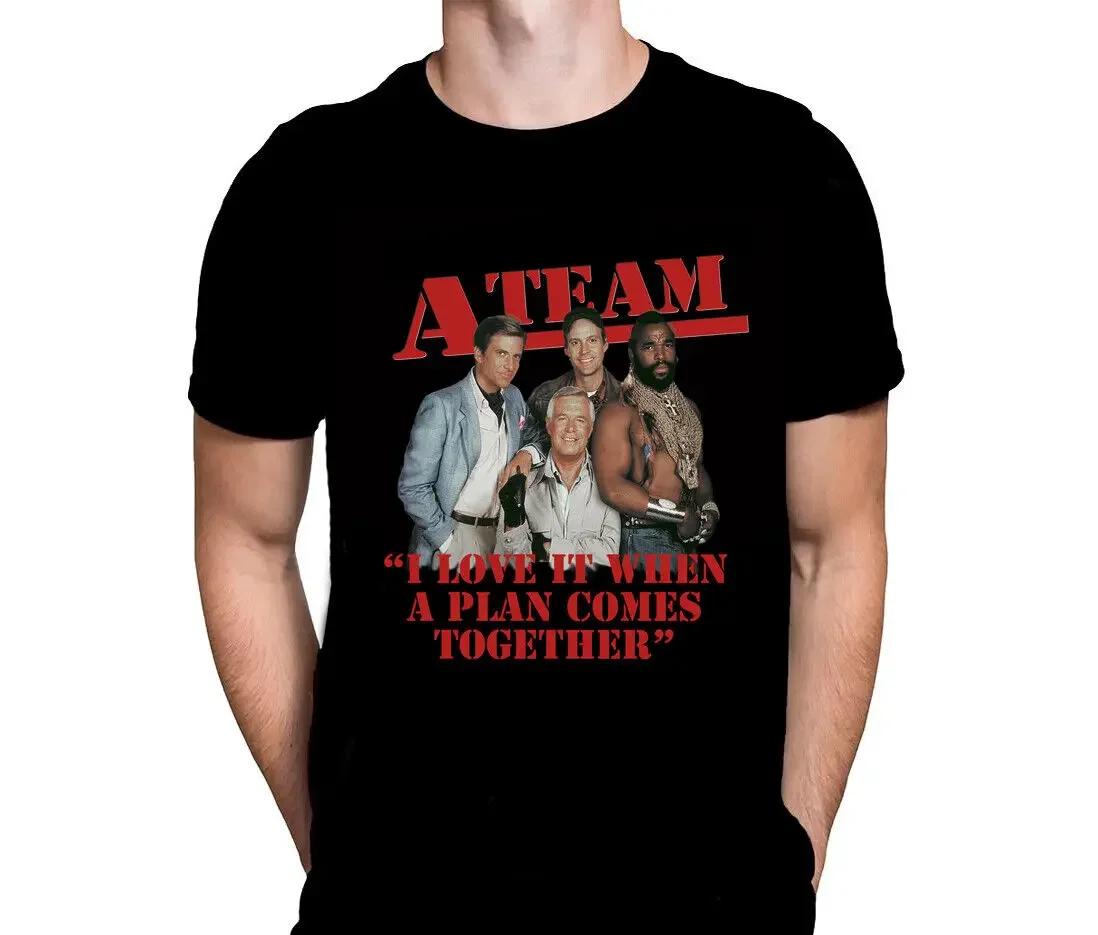 A Team Plan Classic 80's TV Show T Shirt shows retro