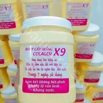 קרם טיפוח הגוף קולגן זוהר מפחית את החושך עמוק לחות קרם מזין משפר את העור יבש ומשעמם