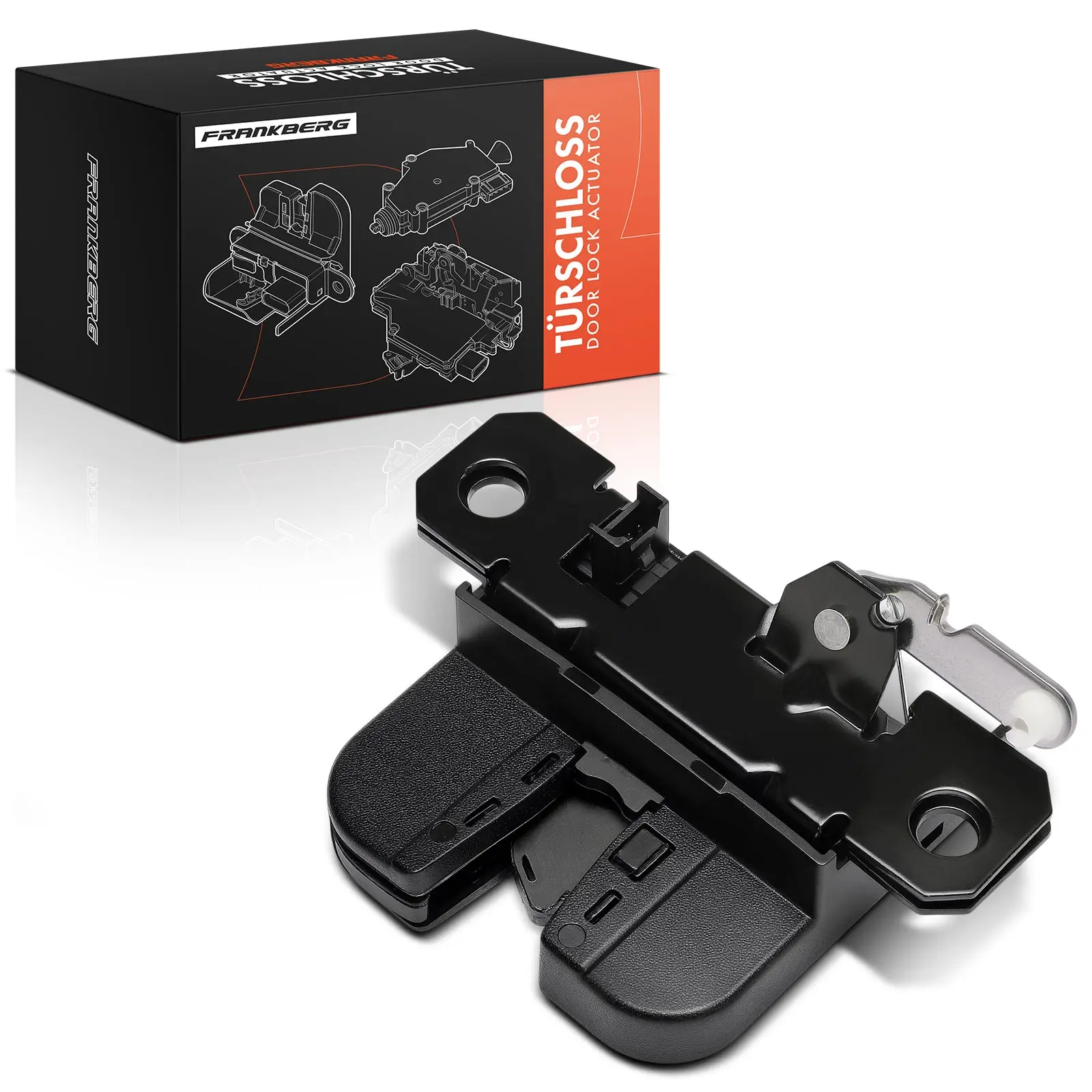 Frankberg 1x Deurslot voertuig achterklep voor VW Caddy III 2CB 2CJ 2KB 2KJ IV SAA SAH 2K5827506