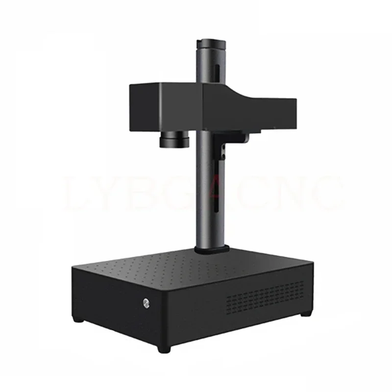 Portable LY Desktop Mini Fiber Laser Marking Machine Upgrade Rotation Axis  20W 30W 50W  Metal Engraving Machine for PVC