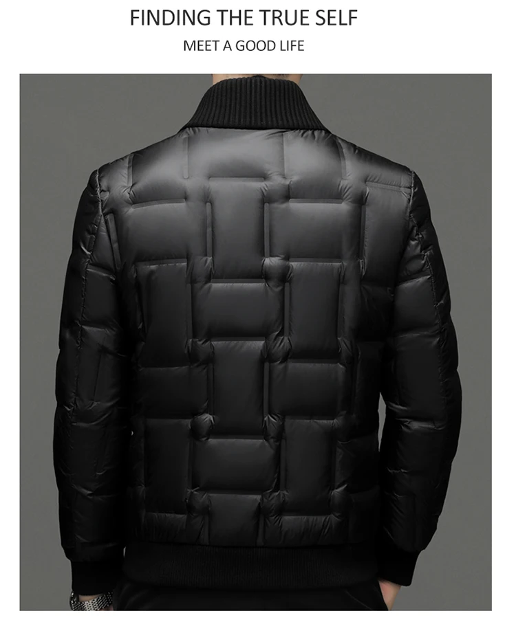 BATMO 2023 new arrival winter 90% white duck down jackets men,thick warm coat ,parkas men,FF26655