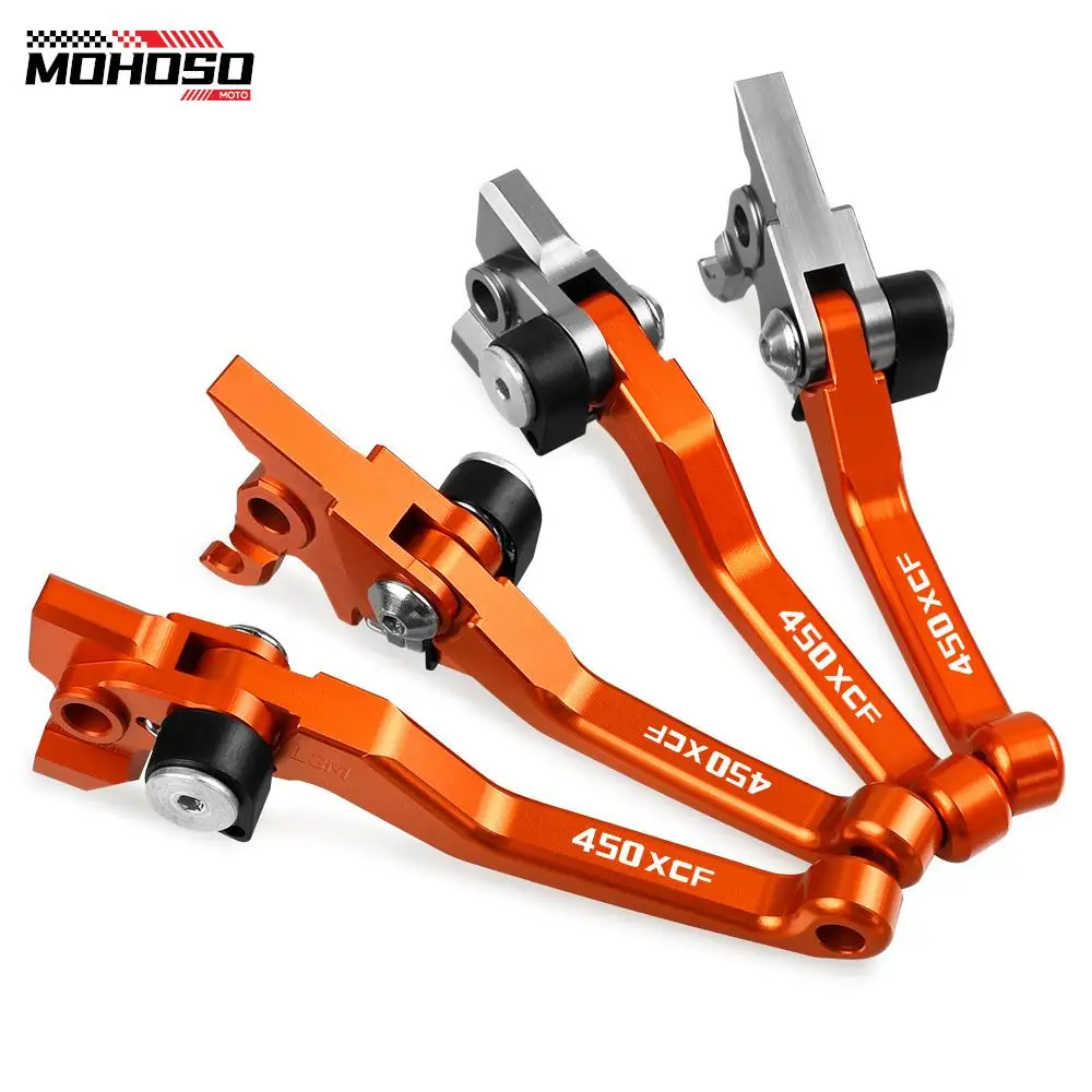 Pivot Brake Clutch Levers FOR 450XCF 450 XC-F 2008 2009 2010 2011 2012 Motorcycle Accessories Dirt Pit Bike Brakes Handles Lever