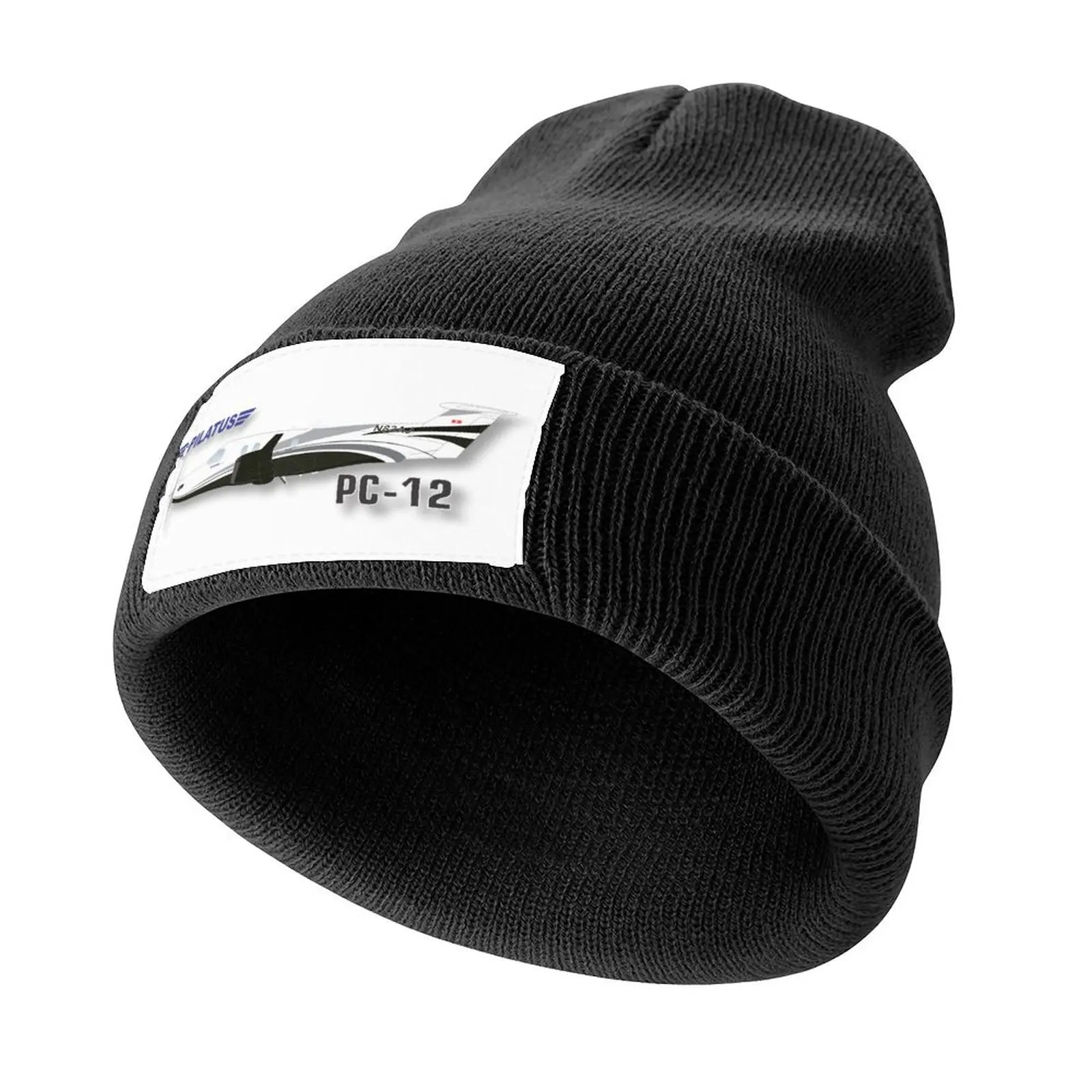 

Pilatus PC12 Knitted Cap Hood Icon birthday Men's Hats Women's