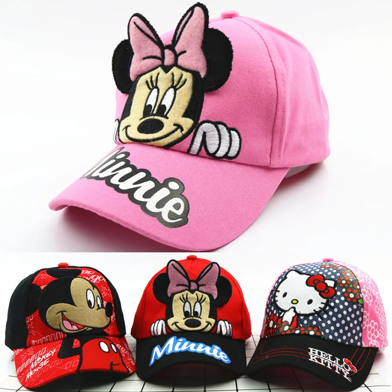 Miniso Kinderhoed Zomer Zonnebrandcrème Hoed Mannen en Vrouwen Baby Baseball Kap Outdoor Cartoon Baseball Kap