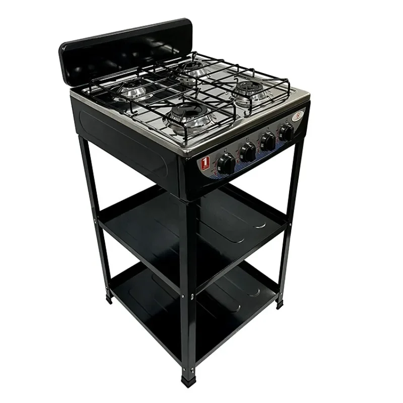 

modern novel design reasonable price stove top covers standing gas cooker cooktop with burner shelves