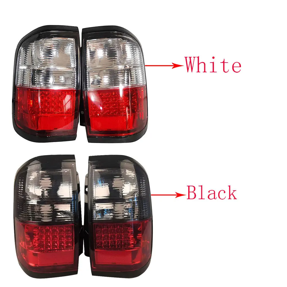 LED Car Taillights Turn Signal Lamp White Pair for Nissan Terrano R50 1995-2002 Pathfinder - Exterior Lights