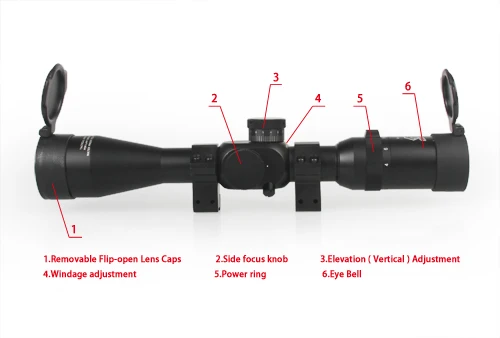 Imagem -05 - Side Foucs Rrifle Scope Canis Latrans m1 3.510x40e 3.5-10x50 4-14x44 Sff Gz10200 Promoção