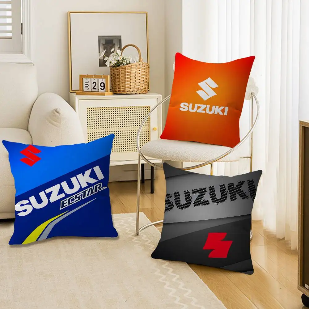 S-S-Suzukis Personalized picture text home decorative pillows Household Gifts 45x45cm