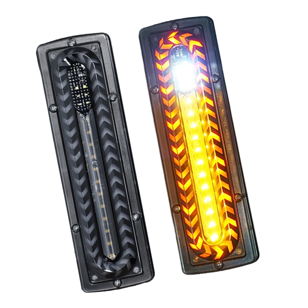 

12V and 24V LED Trailer Lights with Brake and Turn Signal Functions for most trucks
