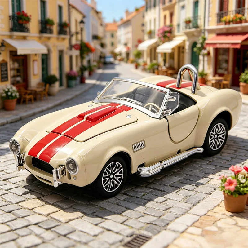 

1:32 alloy sports car model, realistic recoil sports car boys' toy car decoration, static collection