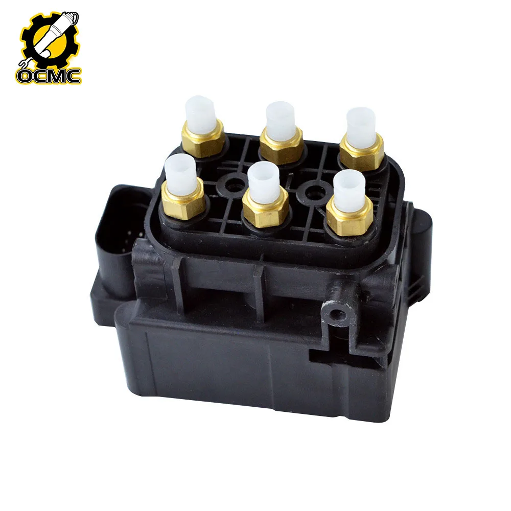 

Fit For Audi Q7 Porsche Cayenne Volkswagen Touareg 7L 2004-2010 Air Suspension Valve Control Supply Block ​​​4H0616013