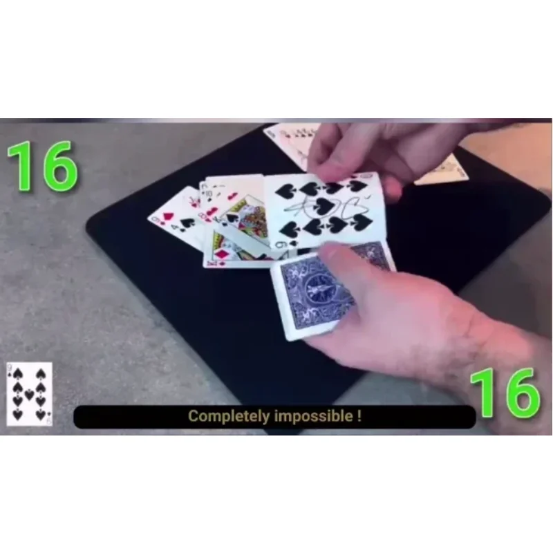 عن قرب خدعة سحرية تعمل باللمس بطاقة سطح السفينة ماجيا ماجي بواسطة ميكايل شاتيلين الوهم للتحايل مضحك الدعامة ملحق للسحرة