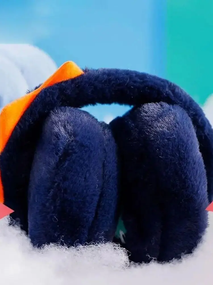 little-dinosaur-cartoon-soft-kids-earmuffs-thick-ear-warmer-plush-ear-protectors-warm-cozy-ear-covers-for-children