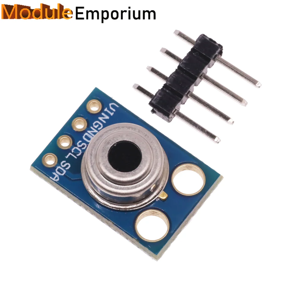 modulo-sensor-de-temperatura-contactless-para-interface-arduino-iic-sensor-ir-compativel-gy-906-mlx90614esf-novo