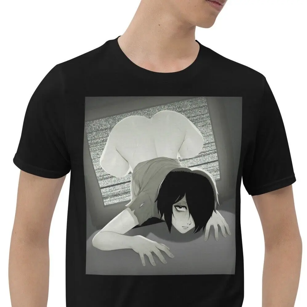 Anime Horror Creepy Girl Tv Ghost Short-Sleeve Unisex T-Shirt