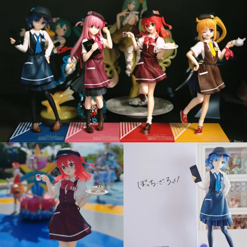 

[В наличии] Оригинальная аниме-игрушка Bocchi The Rock! Gotoh Hitori Ijichi Nijika Yamada Ryo Kita Ikuyo 20 см Фигурка Модель Орнамент Игрушка