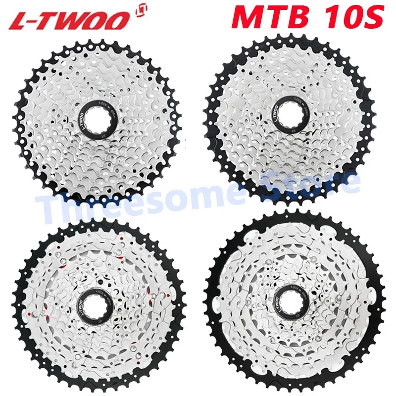 LTWOO MTB Road Bike flywheel chain set 10 Speed 11-25/28/32/36/40/42/46/50T HG Cassette X10 Chain 10V Bicycle Accessories