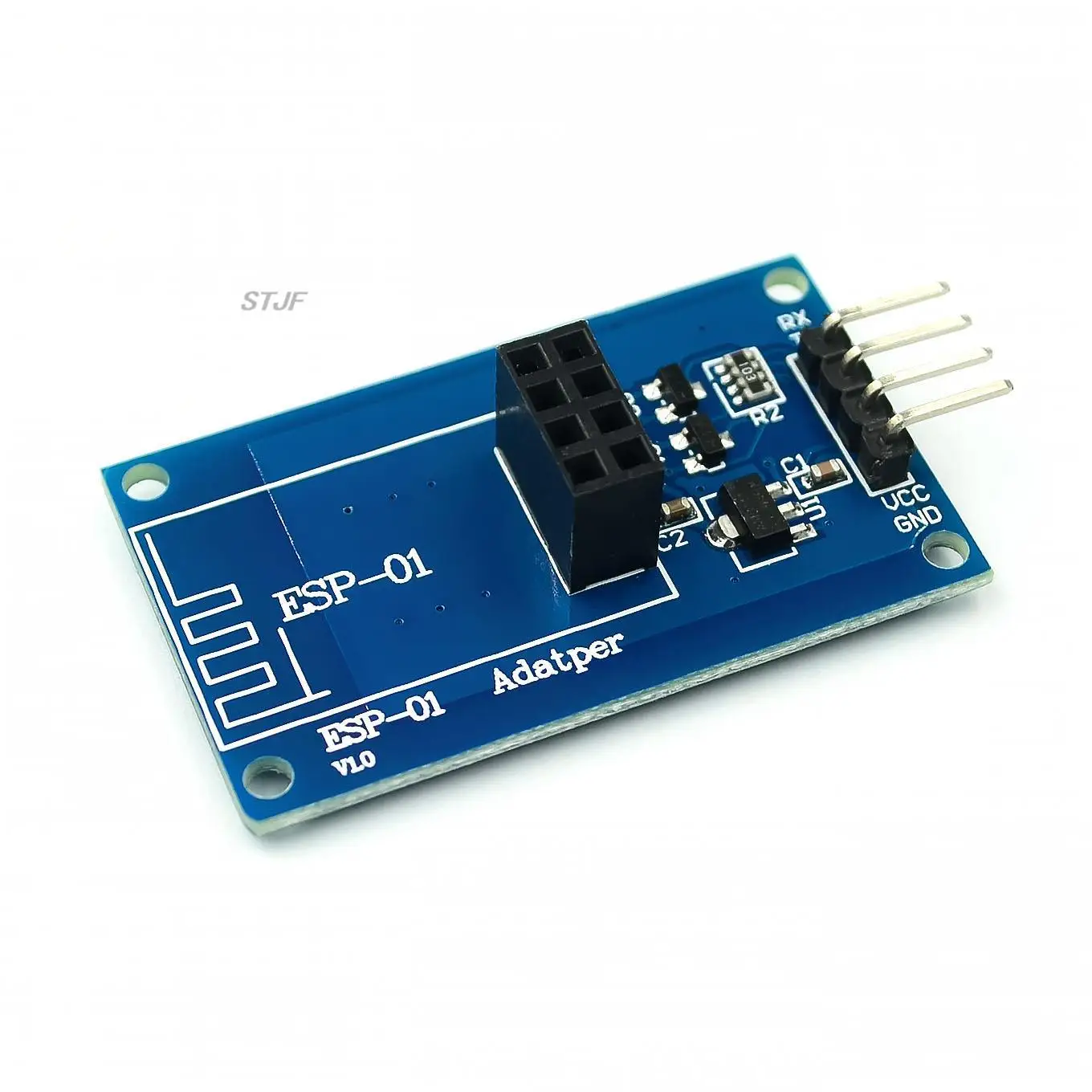 ESP8266 ESP-01 seri ESP01 modul WIFI nirkabel untuk Arduino papan adaptor penerima Transceiver Raspberry Pi UNO R3 satu 3.3V 5V