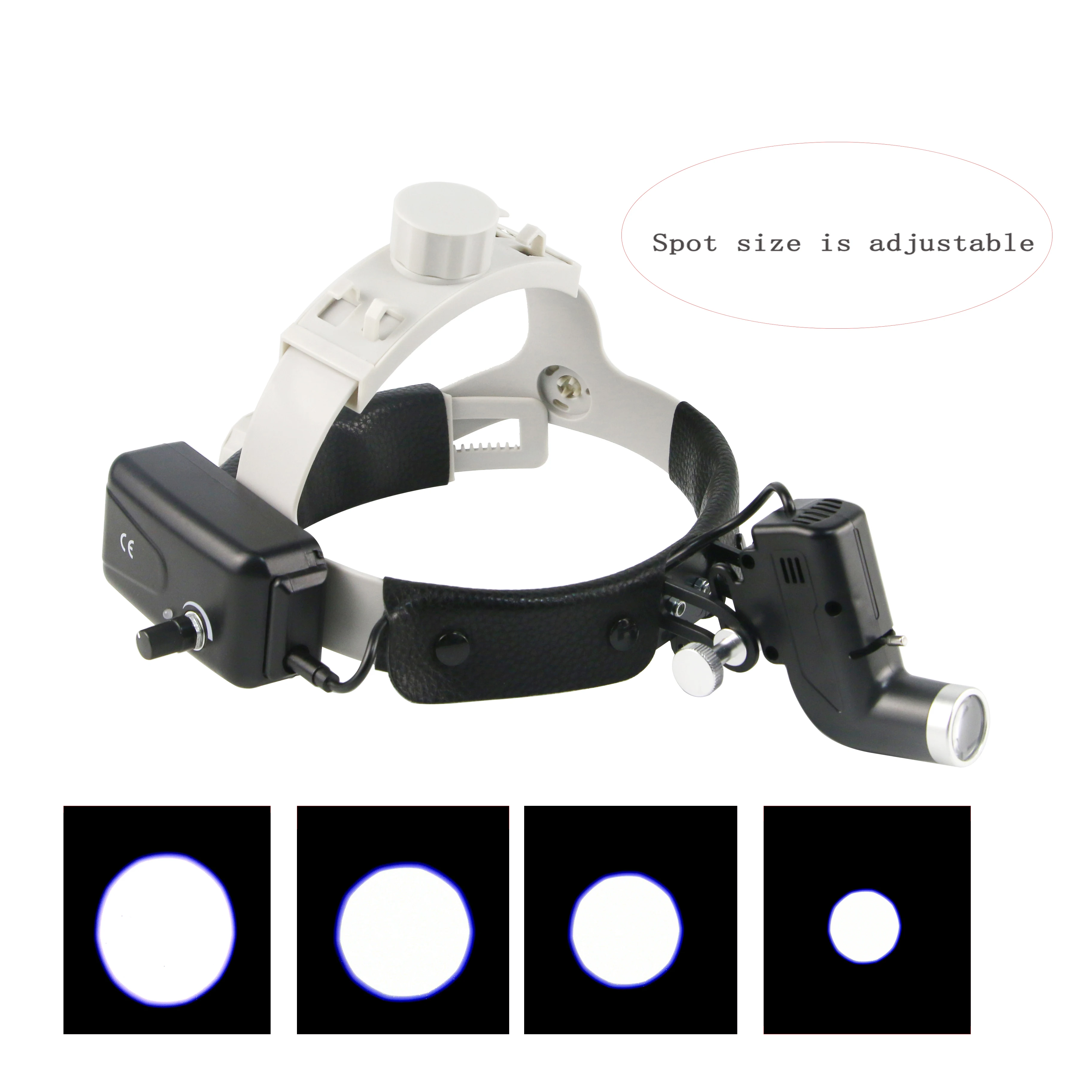 5W ENT Headlight Surgical Wireless Medical Diagnostic Lamp Dental Headlight Headband Dental Loupes Binoculars Surgical Lamp