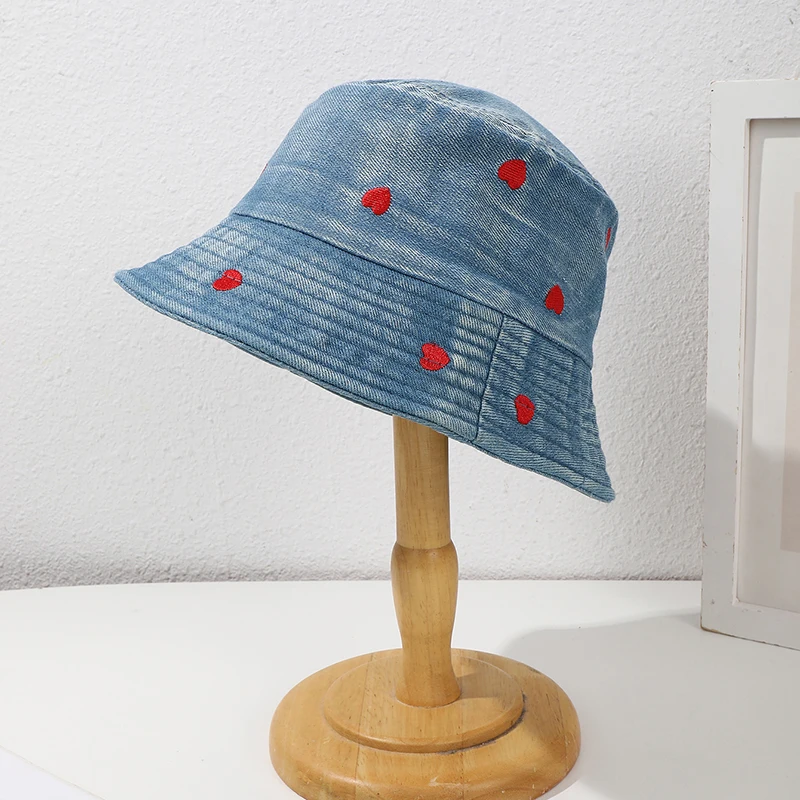 Japanse stijl gewassen en vero - Bucket Hat Embroidered recensie en prijs