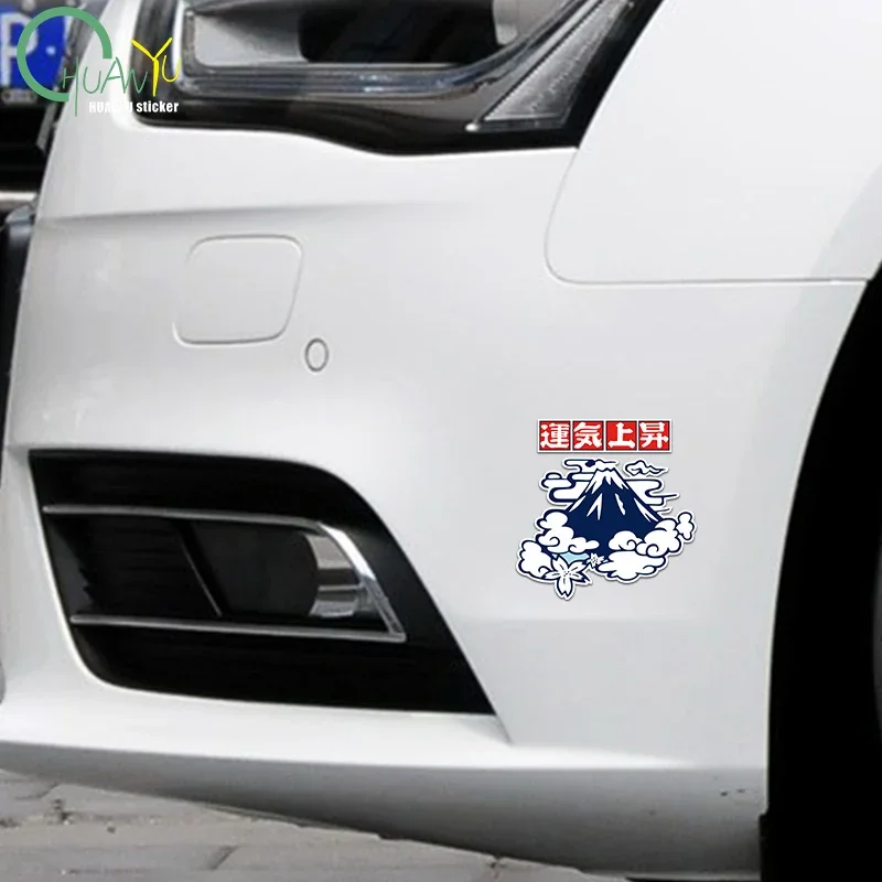 Good Luck Up Reflective Sticker For Car Motorcycle Helmet Decor