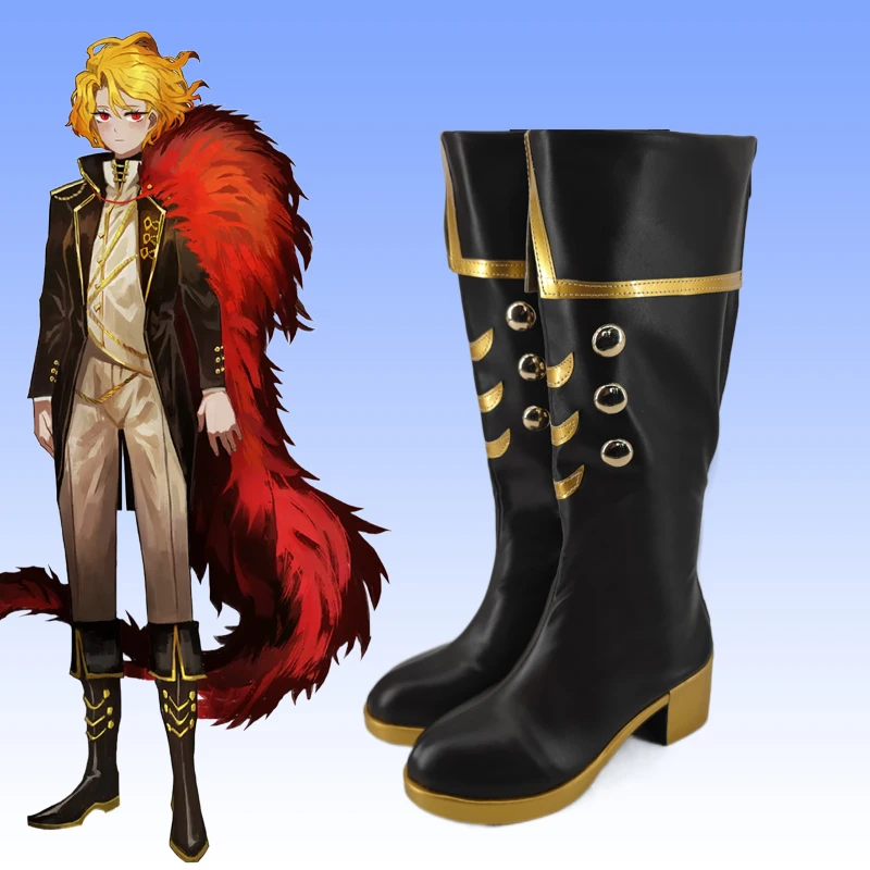 Anime Cosplay Shoes Limbus Company Don Quixote Spoiler Sancho Boots  Halloween Party Costume Accessories Custom Made