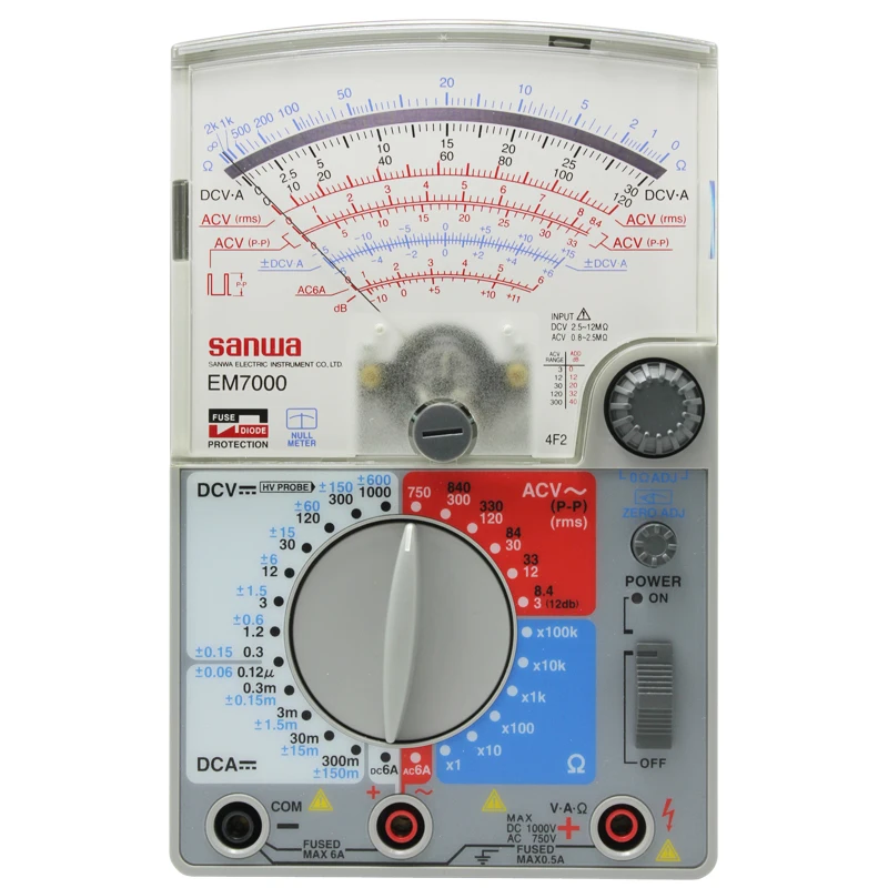 Imagem -02 - Testador Eletrônico Fet de Alta Sensibilidade Multiésteres Analógicos Japão Em7000