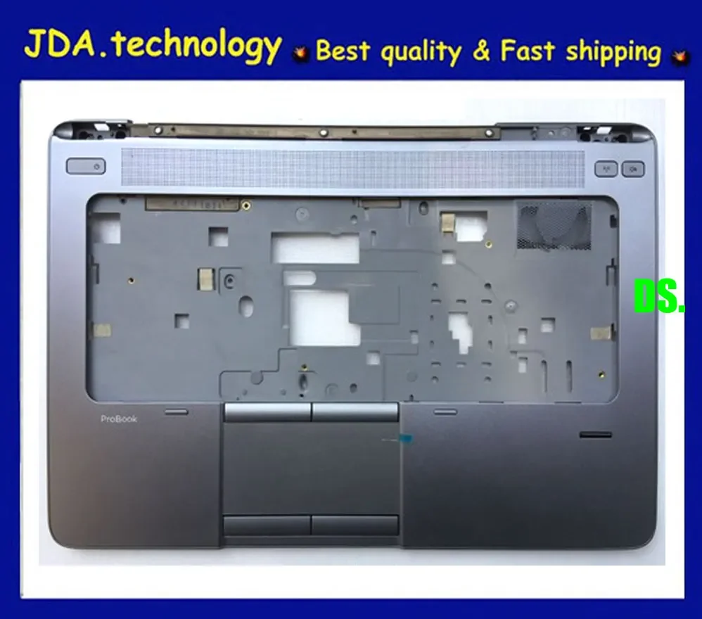 

MEIARROW 97%New/org palmrest top cover for HP ProBook 640 G1 645 G1 series upper cover Touchpad 738406-001 silver