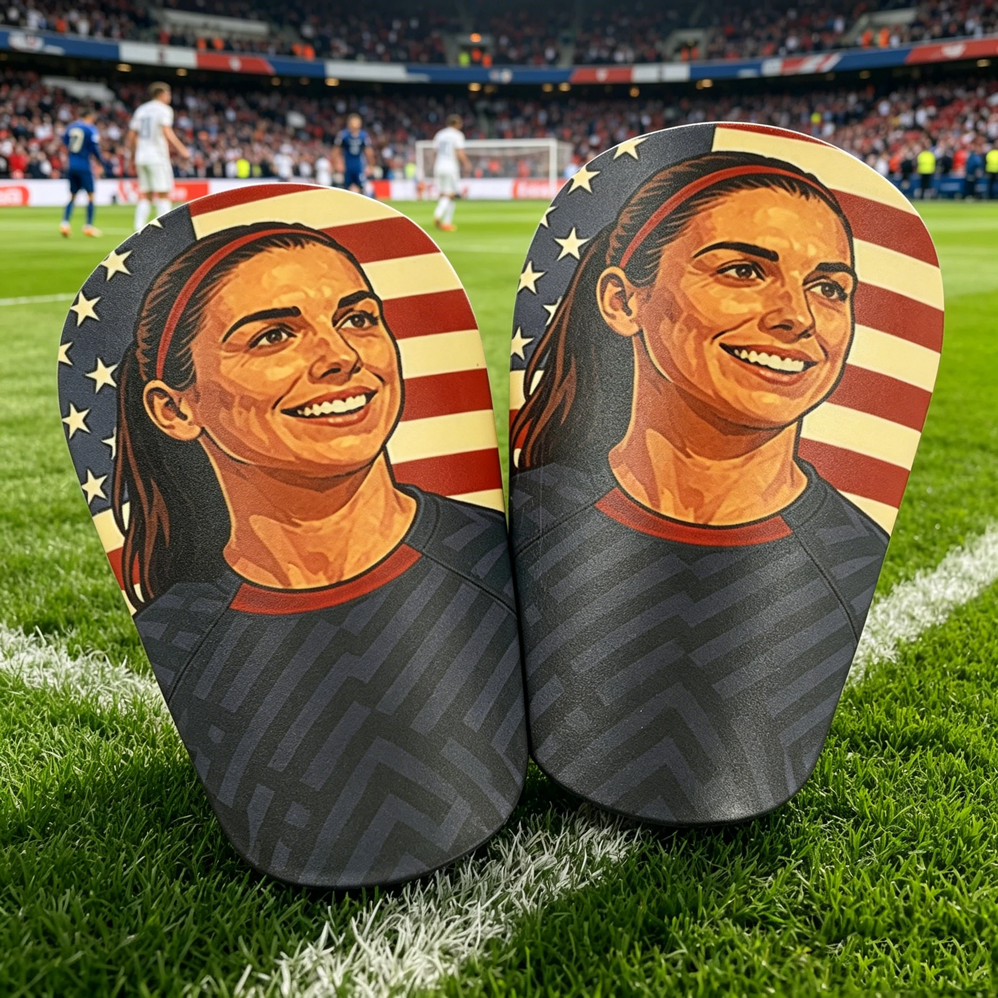 Professional small size football shin guard, mini master board, shin guard with football pattern, small shin guard