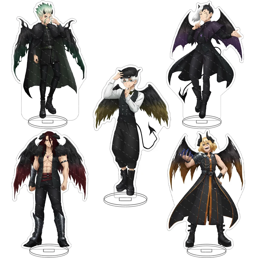 Figura de acrílico de 16 cm de Anime Dr. STONE: Senku Ishigami, Taiju Oki, Yuzuriha Ogawa, Chrome Gen, Asagiri Demon, soporte, adornos, regalos.