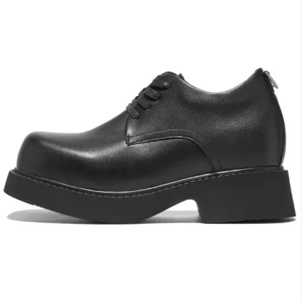 

Derby shoes men's high-end British style hairstylist cowhide versatile leather shoes