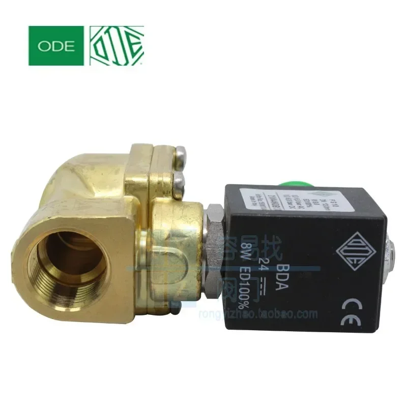 Italy ODE normally closed solenoid valve two-way 21H8KV120 21H8KB120 pilot type 4 points DN15 import