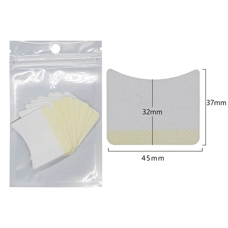 Einweg Baumwolle Wimpern Patch Aufkleber Für Entfernen Wimpern Augen Pads Patch Wimpern Verlängerung Weibliche Make-Up-Tools