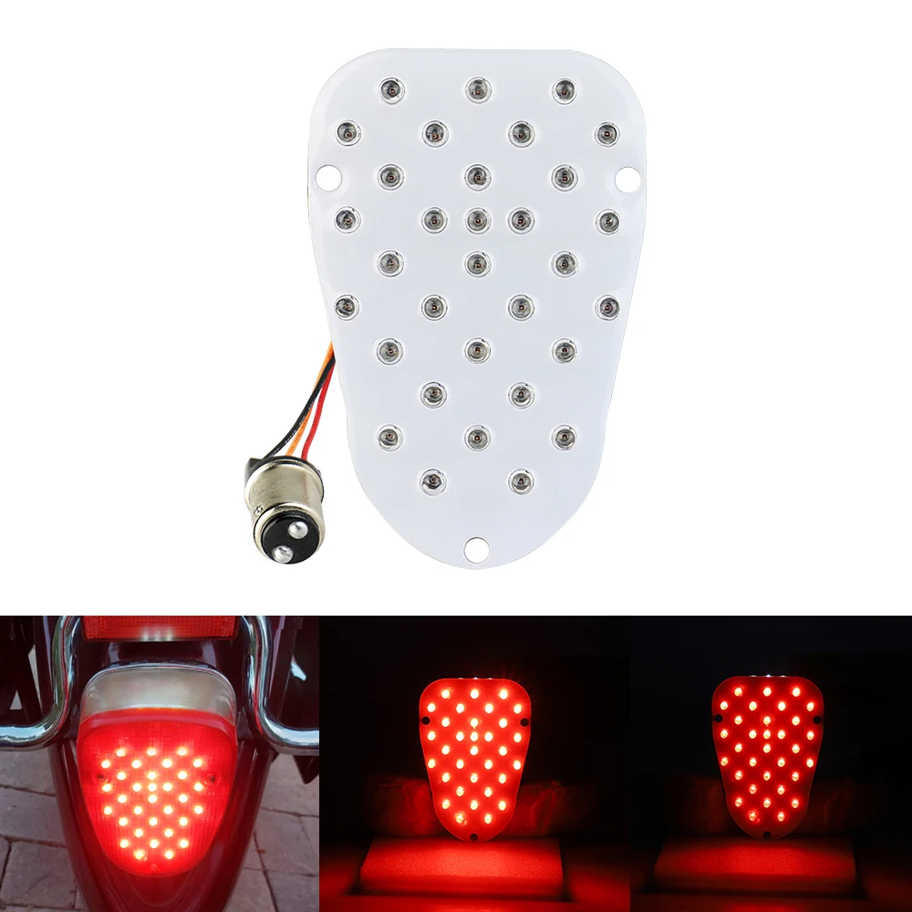 Luz traseira LED 1157 Base de luz de freio para motocicletas Yamaha V-Star Road Star Royal Star