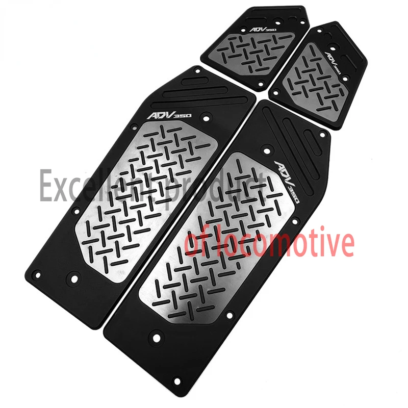 For HONDA ADV350 adv-350 2022-2024 years Motorcycle Accessories Scooter Foot Peg Step Footrest Footpads Pedals Plate Cover