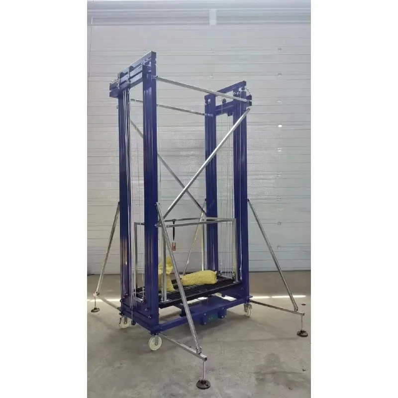 

2-8 Meters Automatic Mobile Telescopic Frame Lifting Ladder Scaffolding Platform Construction