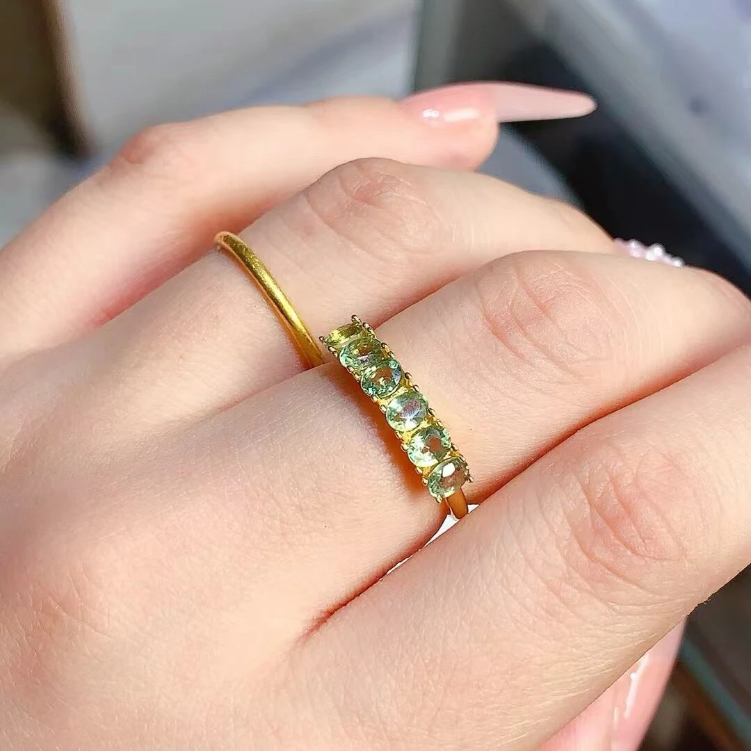 KJJEAXCMY women's exclusive Ring,perfect combination of Natural Sapphire and S925 silver electroplating process,high-definition