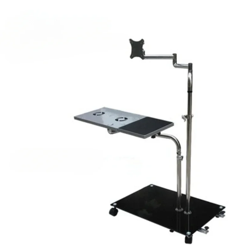 Bedside Moving Laptop Stand Adjustable Sofa Computer Monitor Holder Mount