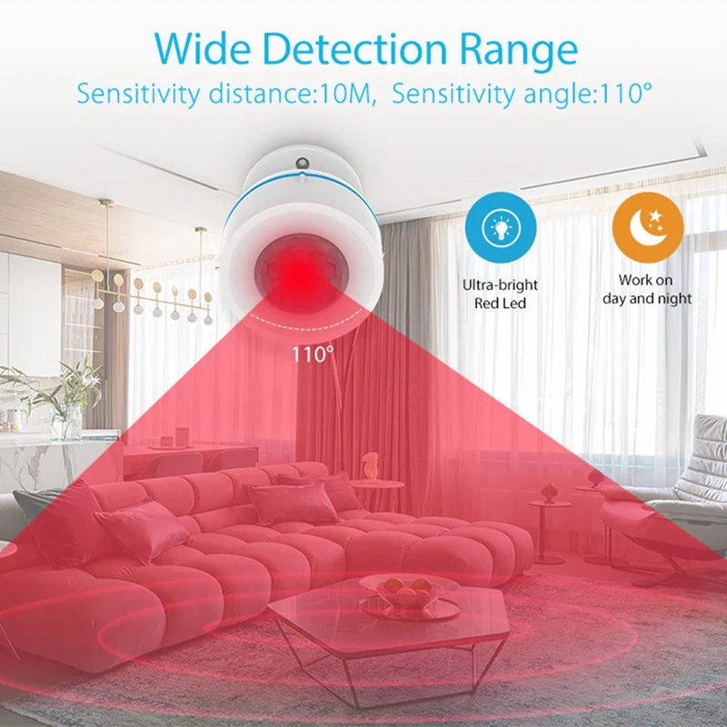 4PCS Z-Wave 700 PIR Motion Detector With Temperature Humidity Light Sensor Home Automation Work With Smartthing Vera