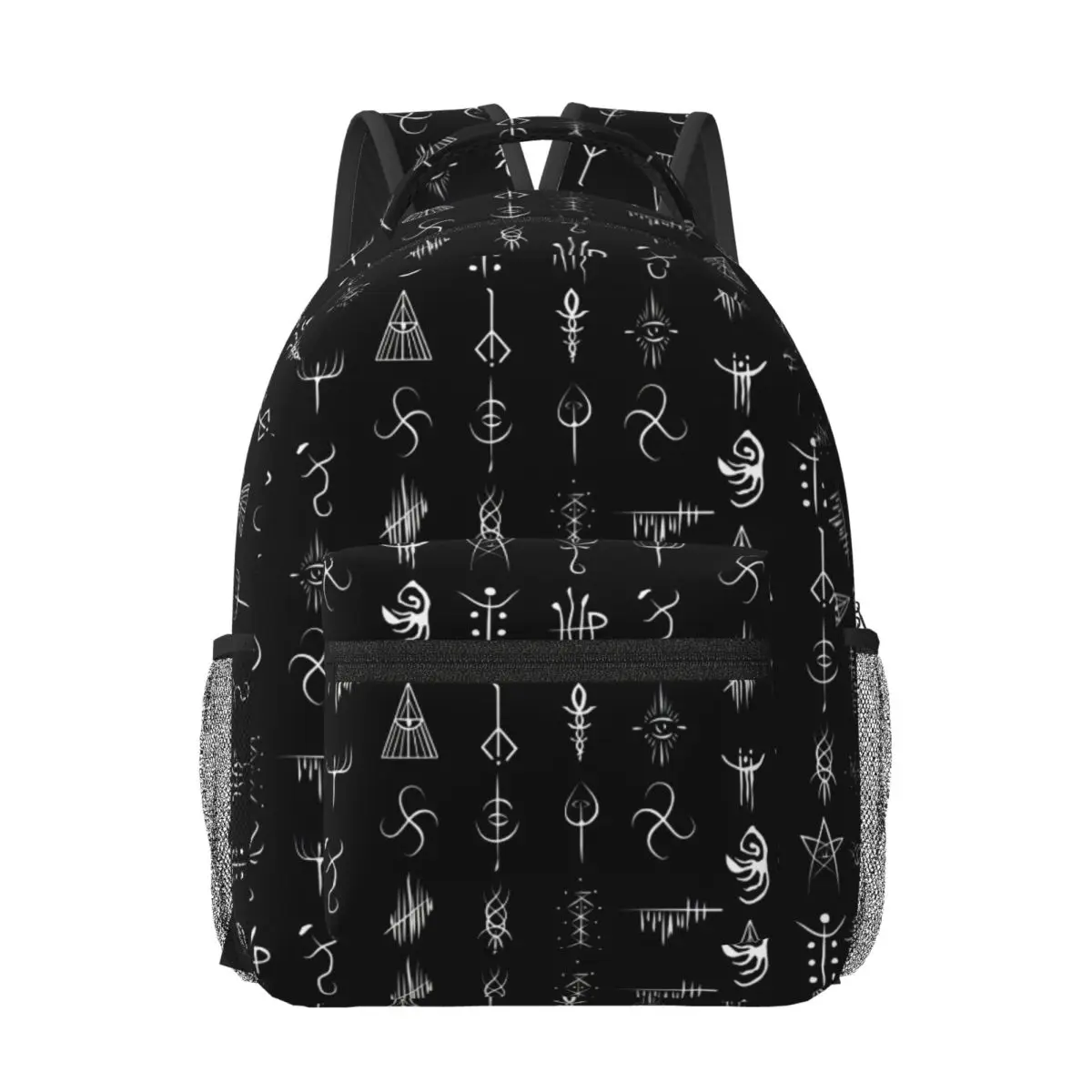 Bloodborne Caryll Runes Printed Lightweight Casual Schoolbag For School, Outdoor, Shopping, Office 17in