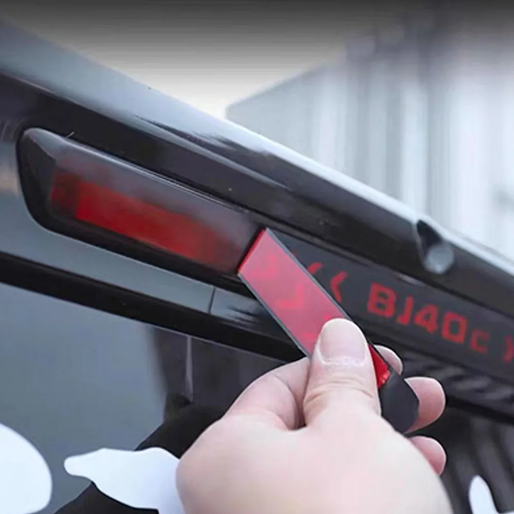 High Mount Brake Light Decal Reverse Lamp Decor Sticker Exterior Accessories For BAIC BJ40 BJ40e Extended Range 2024-2026